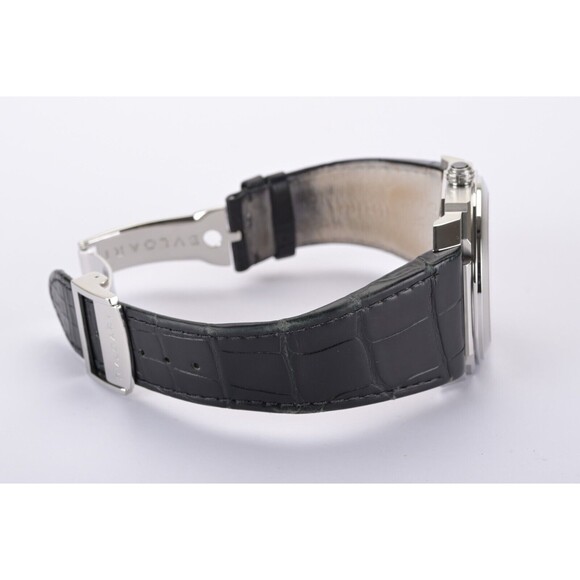 Bulgari Octo Date BGO41S Black 41mm Skeleton Back Men's Watch - Picture 13 of 15